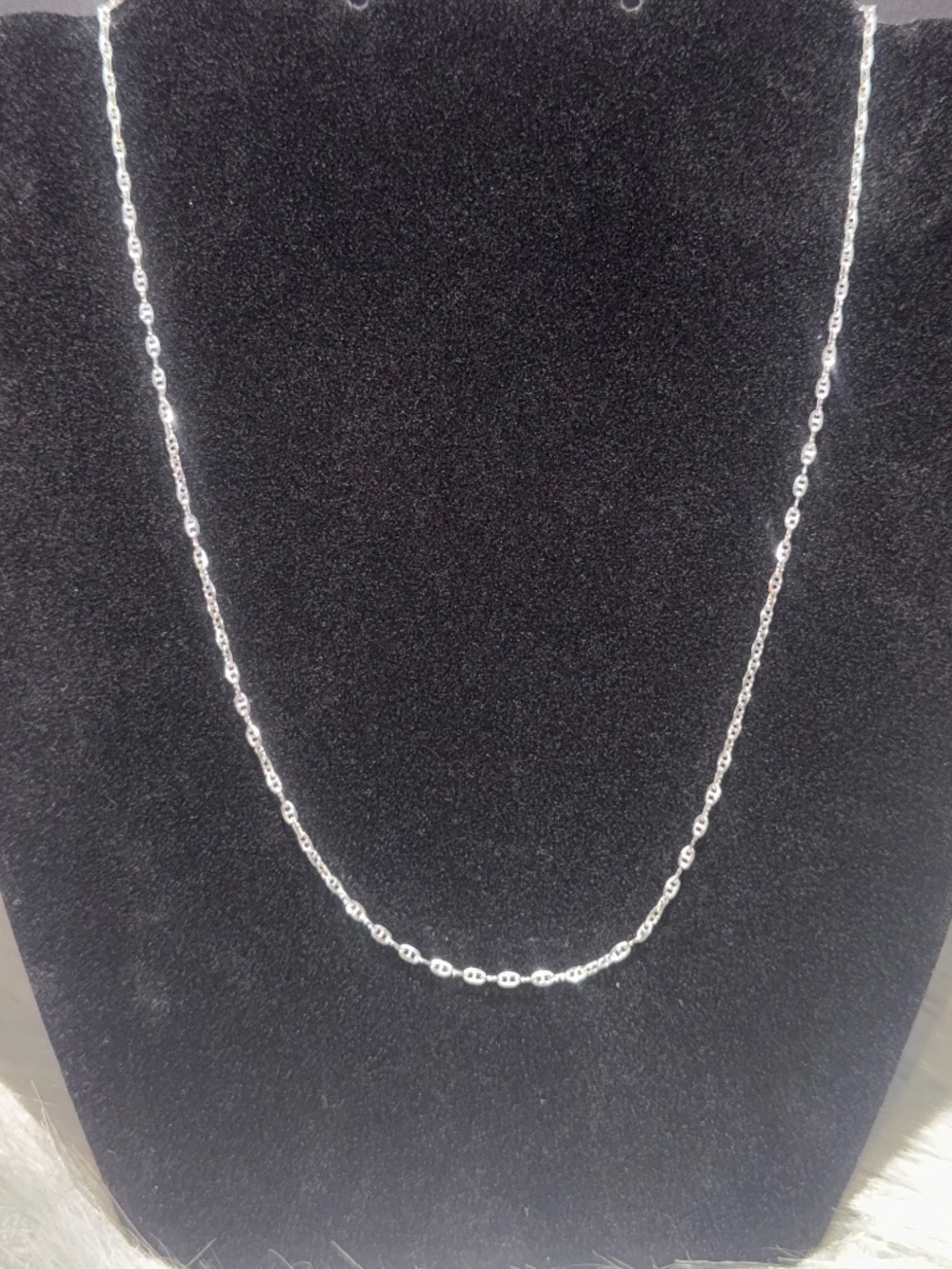 Sterling Silver 18" Necklace-New